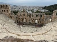 Unser Archivfoto (© Sandra Kretz) zeigt das Athener Theater Herodes Atticus.