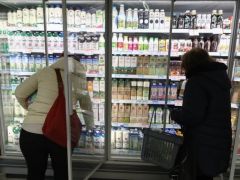 Der Verbrauch von Milch ging in Griechenland um 5,5 % zurück. (Foto: © Eurokinissi)