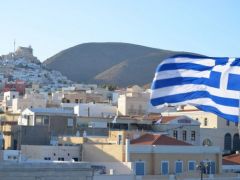 Unser Archivfoto (Griechenland Zeitung / Jan Hübel) entstand auf der Insel Syros.