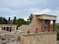 Foto (© Griechenland Zeitung / Jan Hübel): Das antike Knossos auf Kreta.