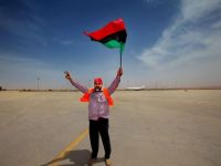 Unser Archivfoto (© Eurokinissi) entstand auf einem Flughafen in Libyen.