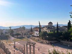 Sommerwetter über Athen (© Svea Mauersberger)