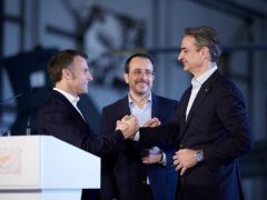 Unser Foto (© Eurokinissi) entstand am Montag (9.3.) auf Zypern.