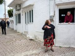Unsere Fotos (© Eurokinissi) entstanden im Dorf Voutes auf Kreta.