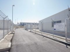 Erstaufnahmezentrum für Geflüchtete auf der Insel Samos (Foto: © Eurokinissi/Archiv)