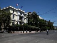 Unser Archivfoto (© Eurokinissi) zeigt das Gebäude, in dem die französische Botschaft in Athen untergebracht ist.