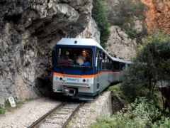 Auf den etwa 22 Kilometern überwindet der „Odontotos“ 750 Höhenmeter. (Foto: eurokinissi)