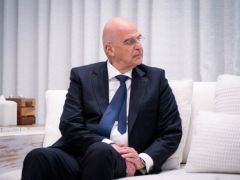 Unser Archivfoto (© Eurokinissi) zeigt den griechischen Verteidigungsminister Nikos Dendias.