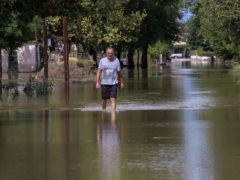  Unsere Archivfotos (© Eurokinissi) entstanden im September 2020 nach dem Unwetter Ianos bei Karditsa.