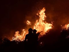 Über 200 Personen wurden 2026 in Zusammenhang mit Bränden festgenommen.Foto (© Eurokinissi)