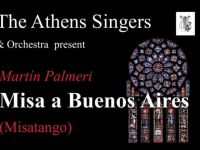 Ankündigungsplakat der Athens Singers