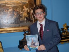 Foto (© mv): Dimosthenis-Dimitrios Despotidis, Gewinner des Internationalen Poesie-Wettbewerb.