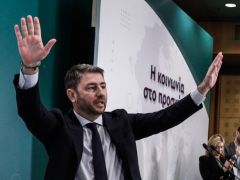 Unser Archivfoto (© Eurokinissi) zeigt den Vorsitzenden der PASOK-KinAl Nikos Androulakis.