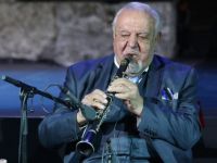 Pertroloukas Chalkias bei einem Konzert in Athen im Vorjahr (Foto: © Eurokinissi)
