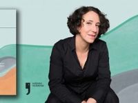 Die Bestseller-Autorin Lucy Fricke mit ihrem neuen Roman(© keimena books).
