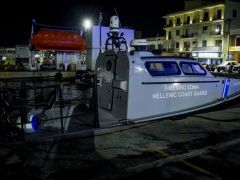 Unser Foto (© Eurokinissi) entstand Dienstagnacht auf der Insel Chios.