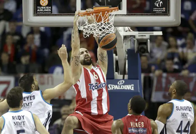 Olympiakos-Piräus zum dritten Mal Europameister im Basketball