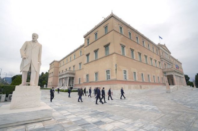 Unser Archivfoto (© Eurokinissi) zeigt das Gebäude des griechischen Parlaments.